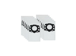 12 Sacos de Pó Compatíveis com Aspiradores Karcher MV4 MV5 MV6 WD4 WD5 WD6 VYLARA