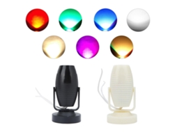 Luz de Palco Led Mini Spot Light Feixe Scan 7 Cores Ac85 265v | S/MARCA