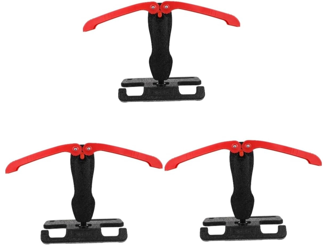Gancho multifuncional de 3 peças para carrinho com suporte para carro, cabide seguro para roupas