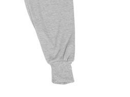 Conjunto de Roupa Íntima Térmica Masculina Cinza Claro XL com Camisola e Calça de Poliéster