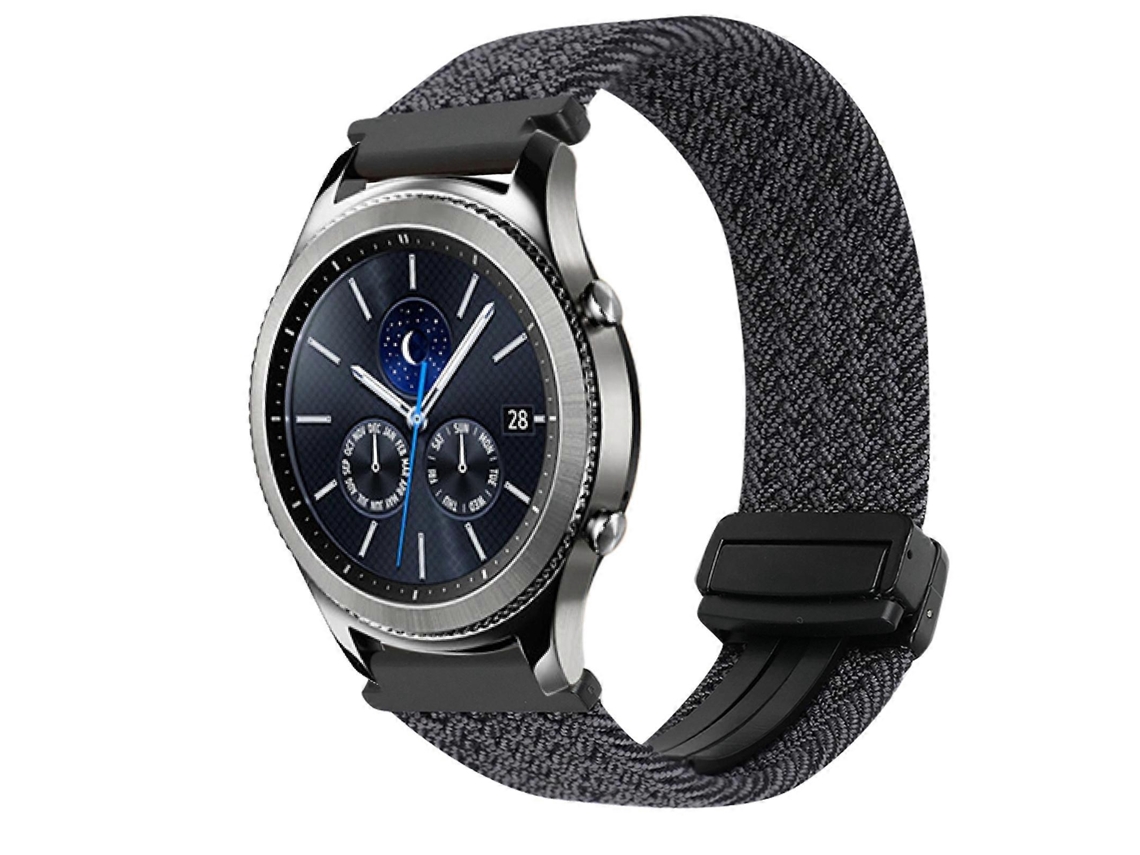 Pulseira De Relógio Trançada Com Fecho Magnético De 22 Mm