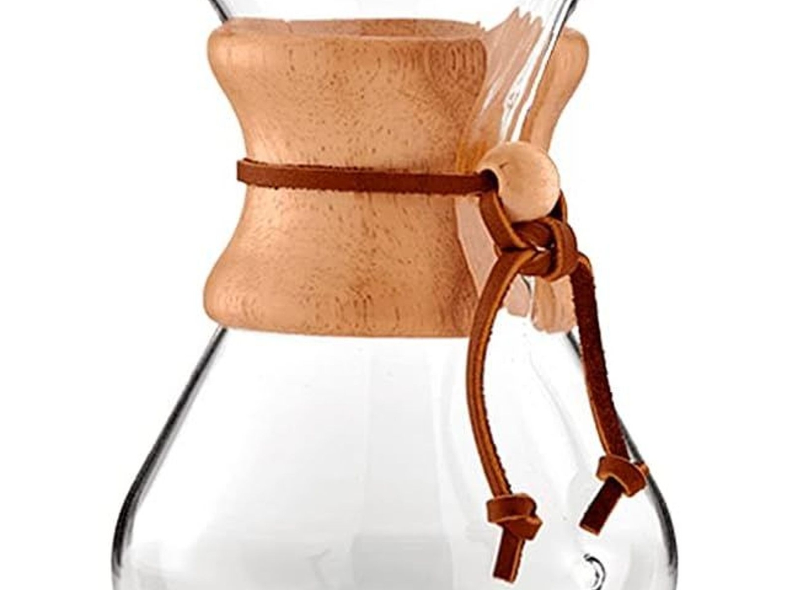 Recipiente De Café Com Rolha De Madeira Brilvibera