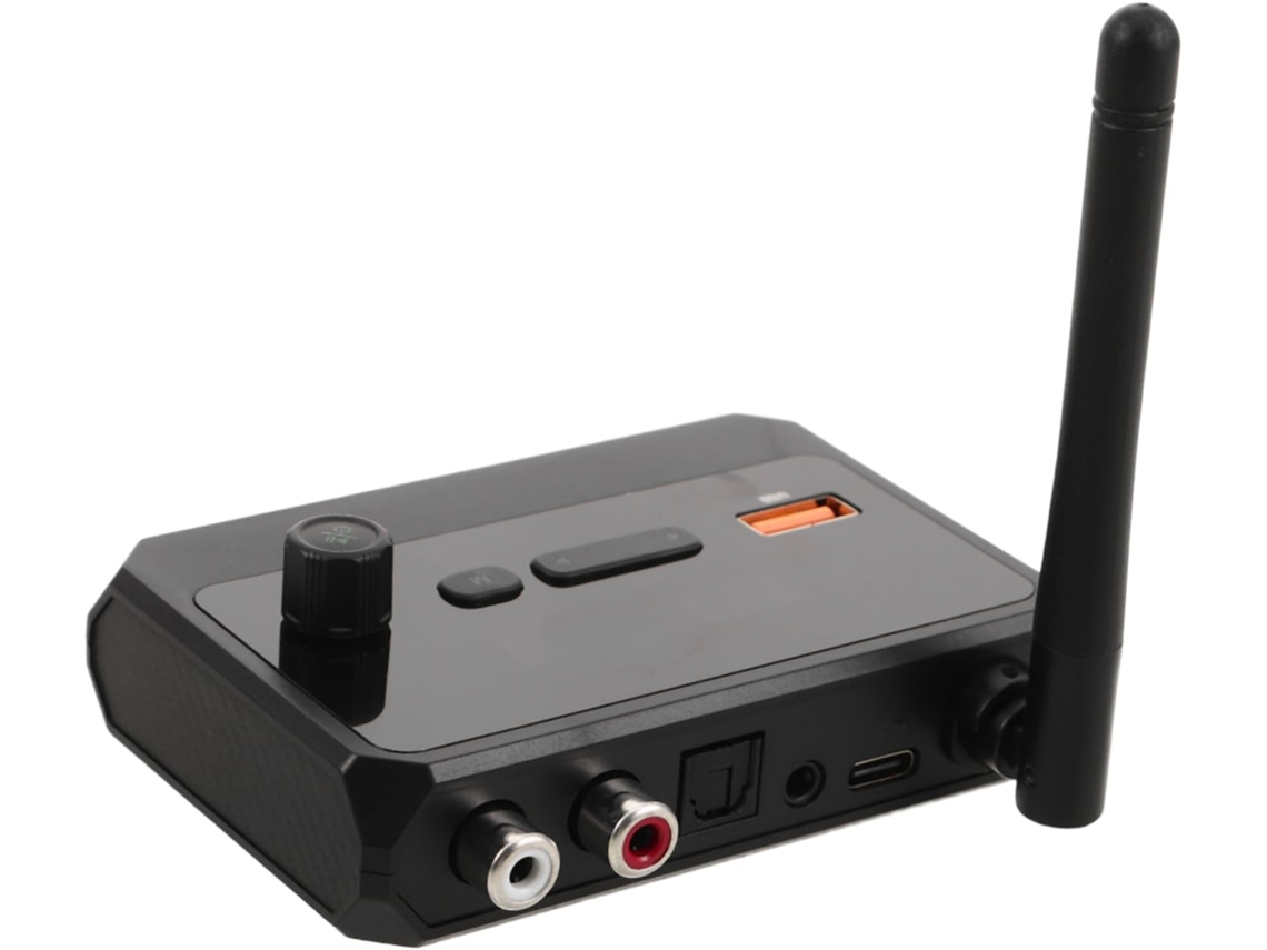 Adaptador de Áudio Sem Fio por Fibra Óptica para Sistema Estéreo. SFUSHOS
