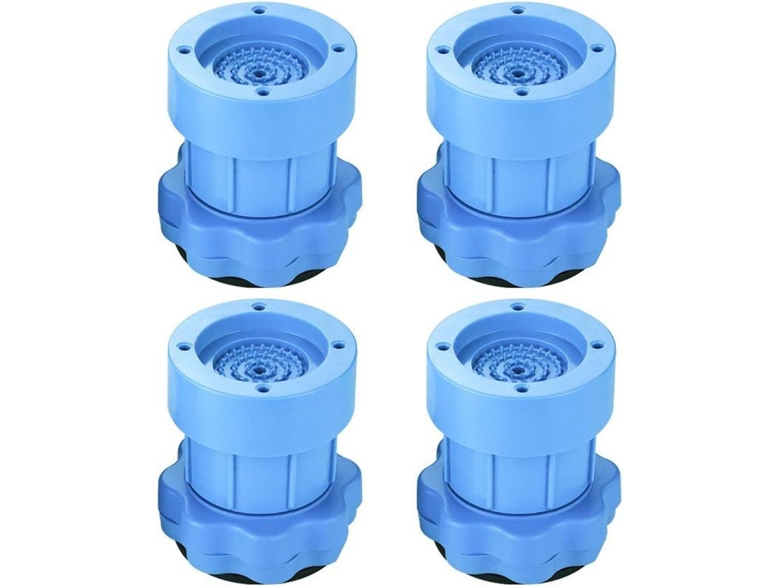 Amortiguador De Vibração Ajustável Para Lavadora E Secadora 8-9,5 Cm Azul