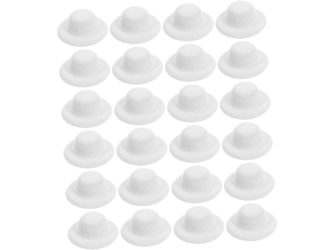 Conjunto de 24 Mini Chapéus de Feltro Infantil CHABERLU