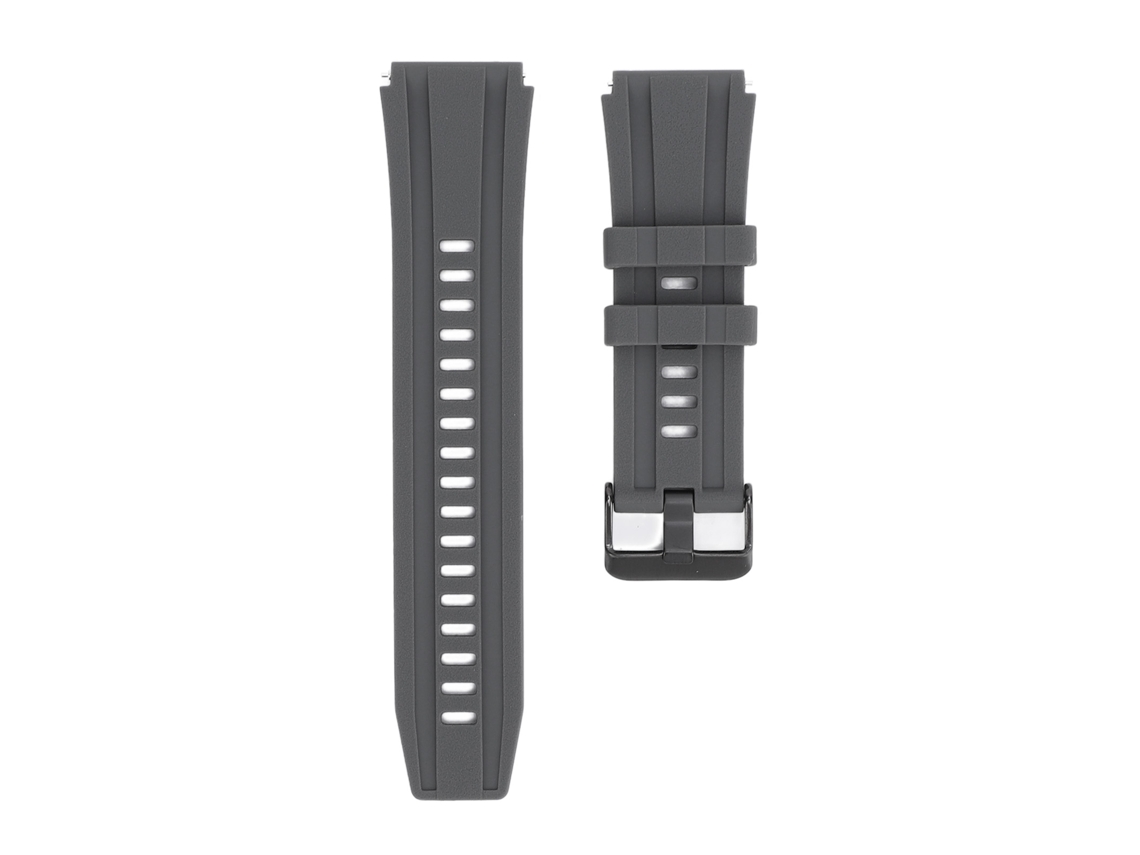 Cinto De Relógio De Silicone 22mm Para Gt4 Gt3 Gt2, Cinto De Relógio Inteligente Removível Rápido Para Homens E Mulheres Cinza Escuro