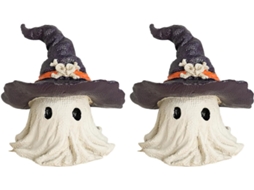 Conjunto de 2 miniaturas de fantasia para decoração de Halloween |