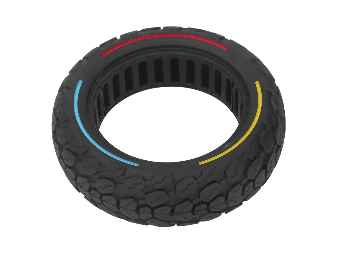 Pneus Mali de Patinete Elétrico 10x2.75, Borracha, Sem Inflar, Resistentes