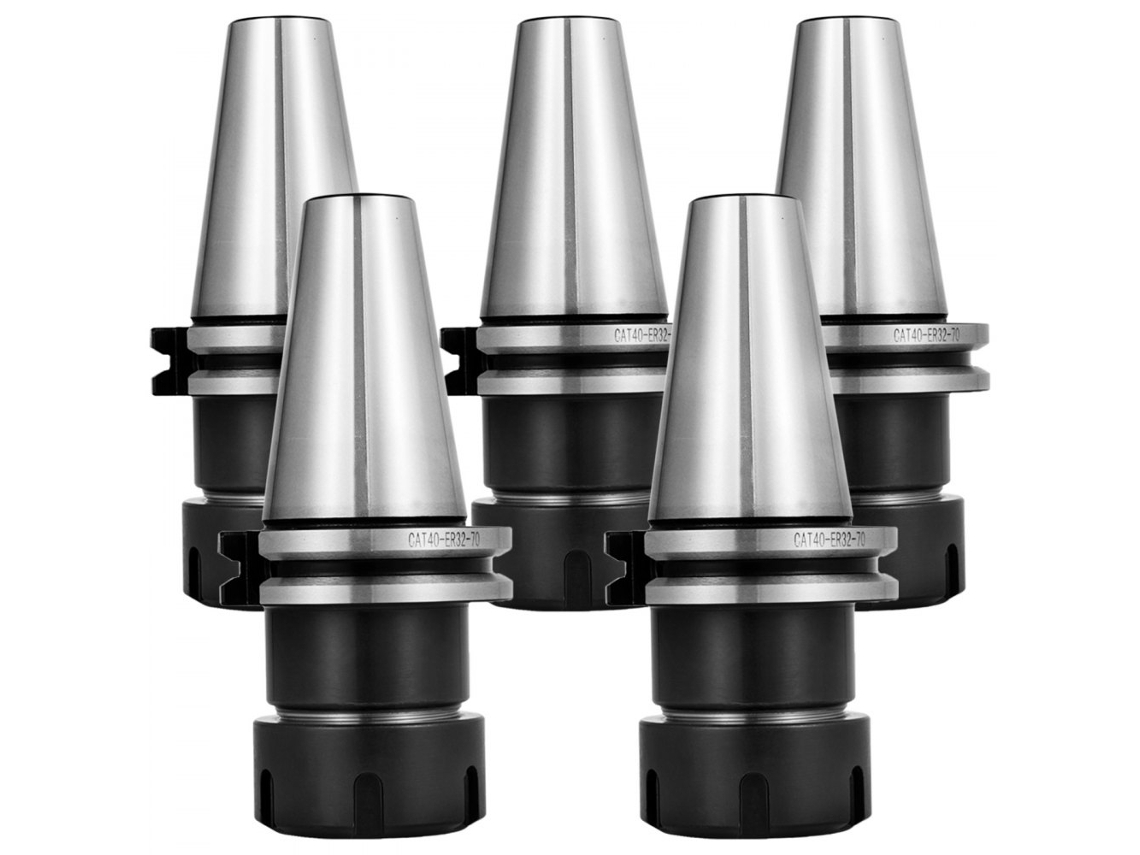 Conjunto De Porta Ferramentas Cnc Cat40 Er32 De Alta Precisão E Velocidade Tekmaquinas
