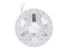 Rebe-kit De Luz Led Para Ventilador De Teto De 5,3 Polegadas, Substituição 3000k-6500k Ajustável 15w 95-265v