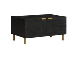 Coffee Table, Coffee Tables Vidaxl Preto Madeira Processada