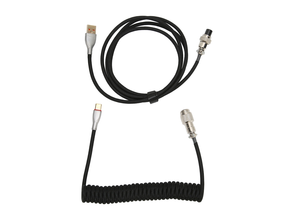 Cabo De Conexão Aérea E Cabo Usb Para Teclado Mecânico, Acessórios Gamer.