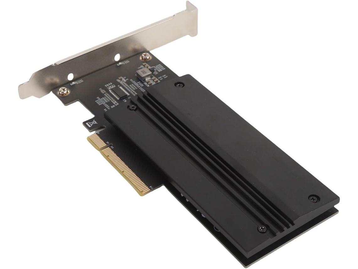 Placa Adaptadora Pcie Nvme, 4.0x8 M.2 Nvme M-key Ssd Com Dissipador