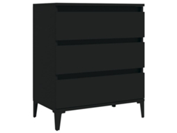 Aparador 60x35x70 cm Madeira Preto MAISON EXCLUSIVE