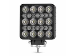 Farol De Trabalho Led Quadrado Branco E Amarelo Para Carro E Veículo Todo-o-terreno, Luz Auxiliar De Condução