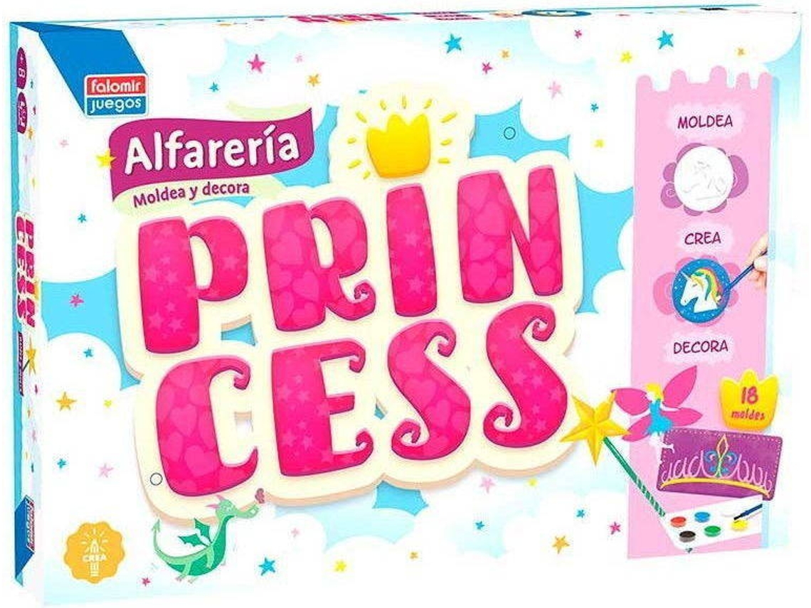 Kit de Cerâmica JUGUETES FALOMIR Cerâmica das Princesas (Idade Mínima: 8 - Espanhol)