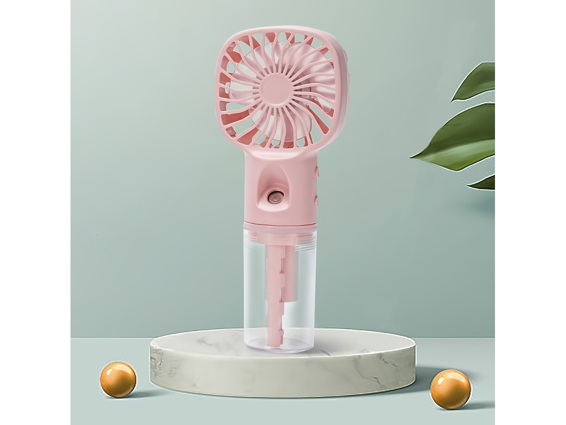 1 Ventilador Portátil com Nebulizador, Leve e Silencioso, Adequado Ideal para Uso Interno Externo, Viagens Atividades Ao Ar Livre, Fácil STELASPLEN