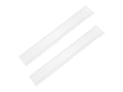 Régua Com Bordas Irregulares (2 Peças) Para Rasgar Papel Acrílico