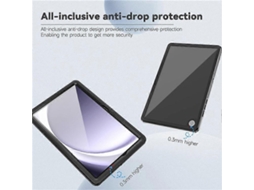 Capa Impermeável Fs Para Tablet, Compatível Com Samsung Galaxy Tab A9, Proteção Ip68 Contra Quedas. Tuotuo