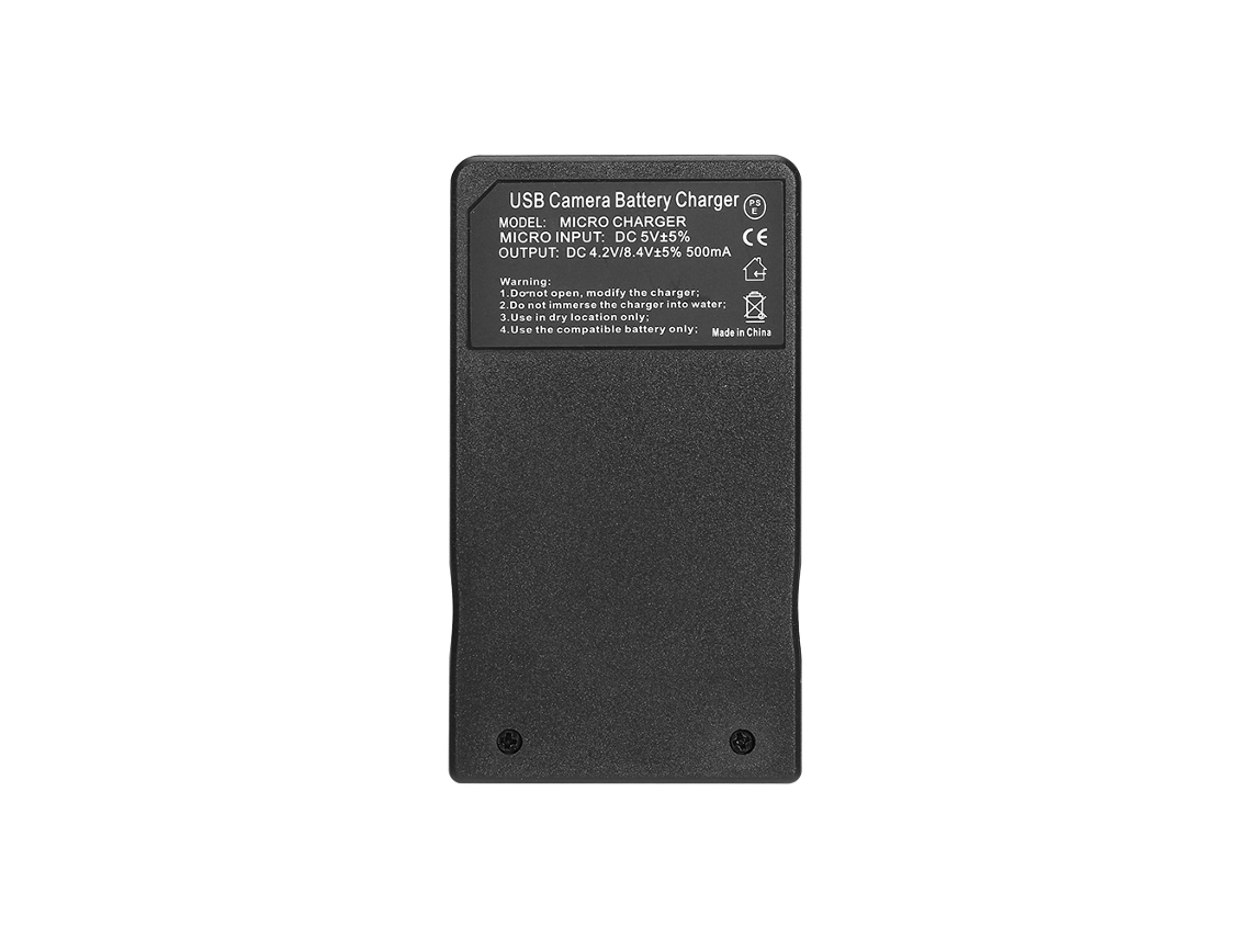 Carregador EOOCOO (carregador de Bateria Único para Canon Lp e5)