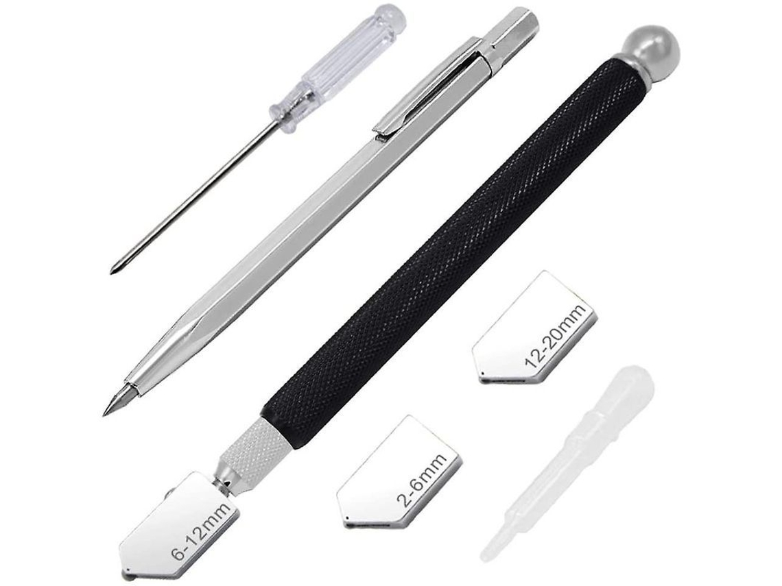 Cortador De Vidro Manual Profesional 2025 Com Roda De Diamante Eergonômico Para Vidro 2-20mm