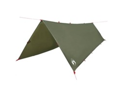 Maison Exclusive - Lona De Campismo 506x306 Cm Impermeável Verde Azeitona