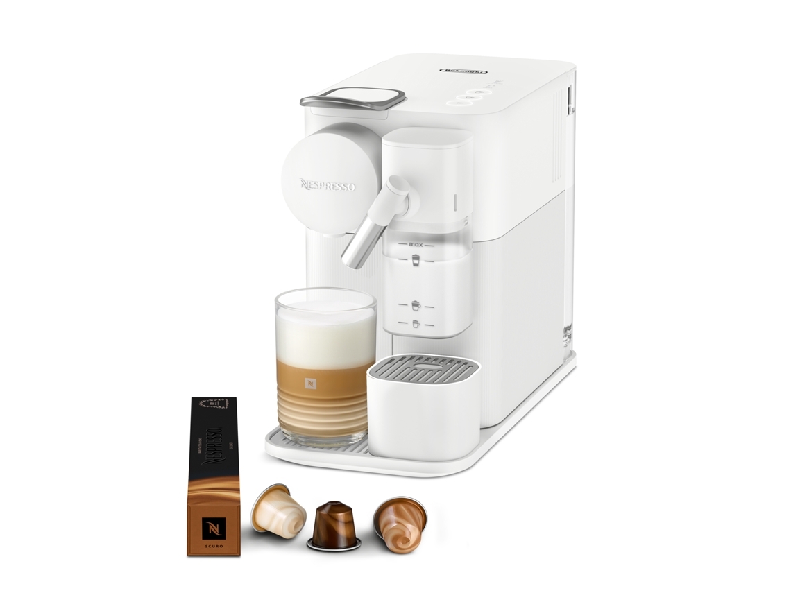 Máquina de Café DELONGHI Nespresso Lattissima One Evo EN510.W Branco (Outlet Grade A)