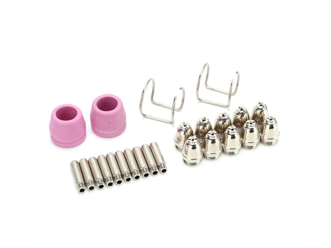Kit De Consumíveis Para Tocha De Plasma Laxiscreed Com Eletrodos E Bocais De Cerâmica