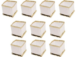 Lanternas Flutuantes Biodegradáveis Para Eventos Ao Ar Livre, Lanternas Decorativas Fáceis De Montar Com Bloco De Estabilidade, Luzes Brancas Para Cas
