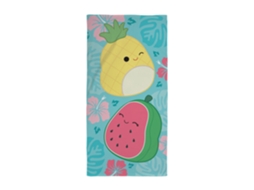 Toalha Squishmallows 70x140cm 10983 Multicolorida BRILVIBERA