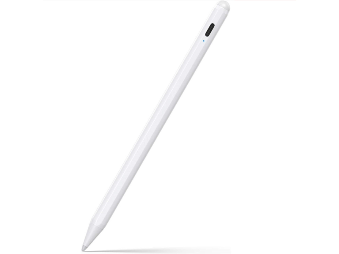 Ipad Için Şarj Edilebilir İNce Uçlu Stylus Kalem 1 5 Mm Dokunmatik Ekran Beyaz Renk UISAVE