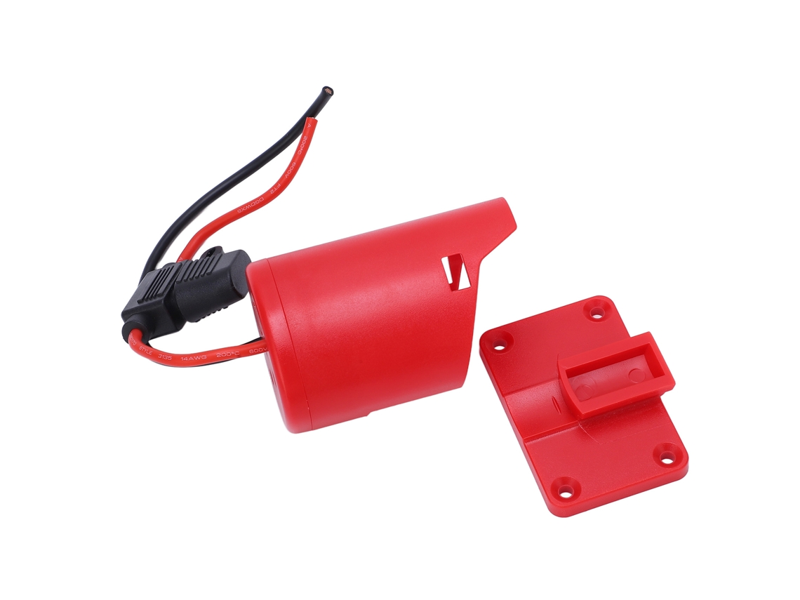 Laxiscreed Adaptador De Bateria Com Conversão 12v E Fusível 30a Para M12