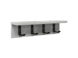 Parede Cinzento Cabideiro 40 X 10,5 X 10,5 Cm MAISON EXCLUSIVE