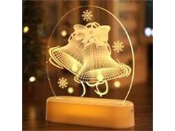 Luminria De Natal 3d Para Decorao De Quarto E Exterior. Hengjian