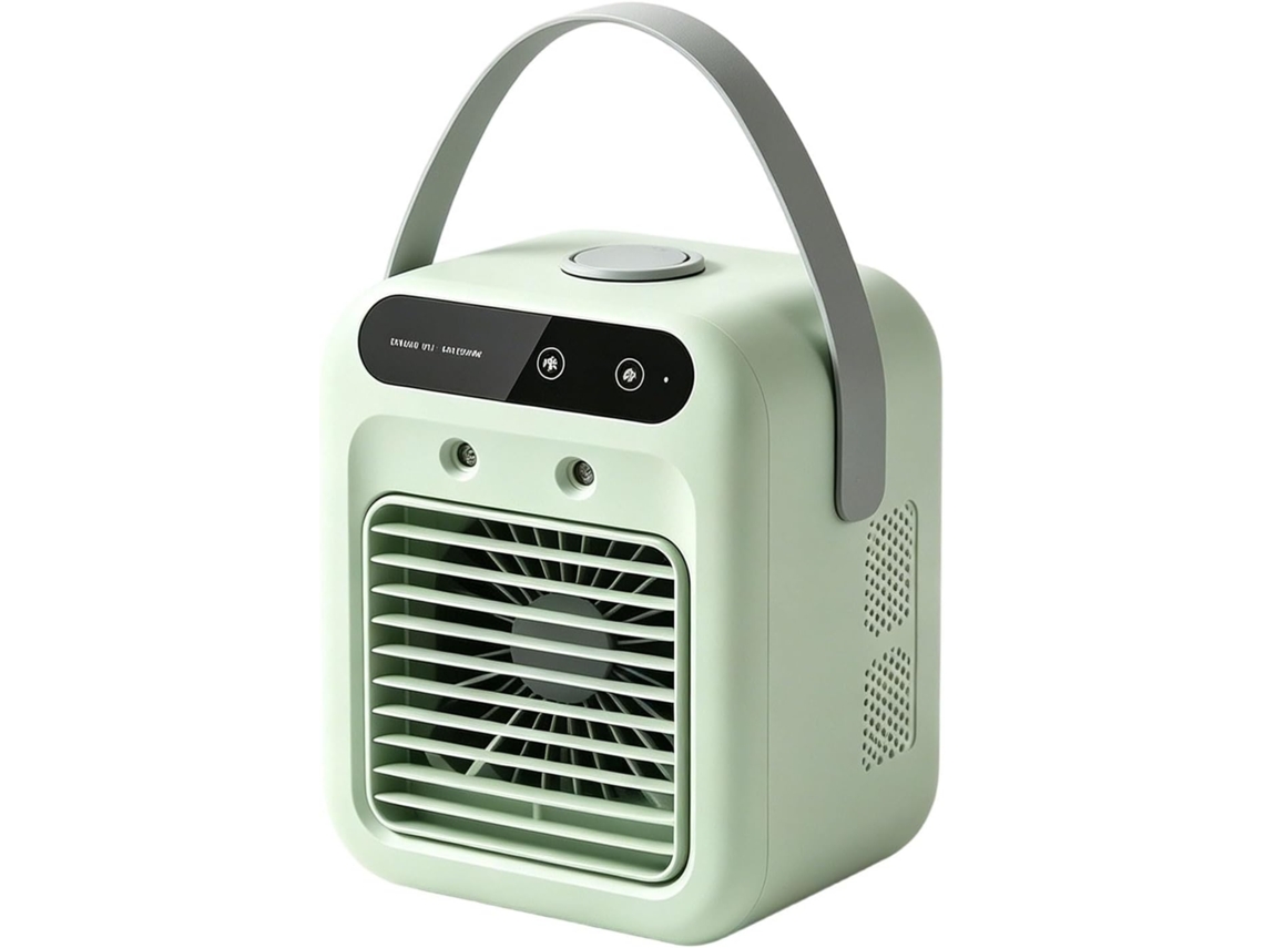 Ventilador Pequeno Sem Hélices Com Caixa De Aromaterapia, 6