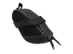 Bolsa de Selim para Bicicleta de Poliéster com Faixa Reflexiva e Grande Capacidade S/MARCA