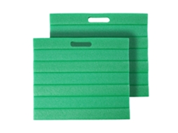 RELAXDAYS, Almofadas de Joelho para Jardim, Conjunto de 2, em Pe, Acolchoadas para Jardinagem, Verde