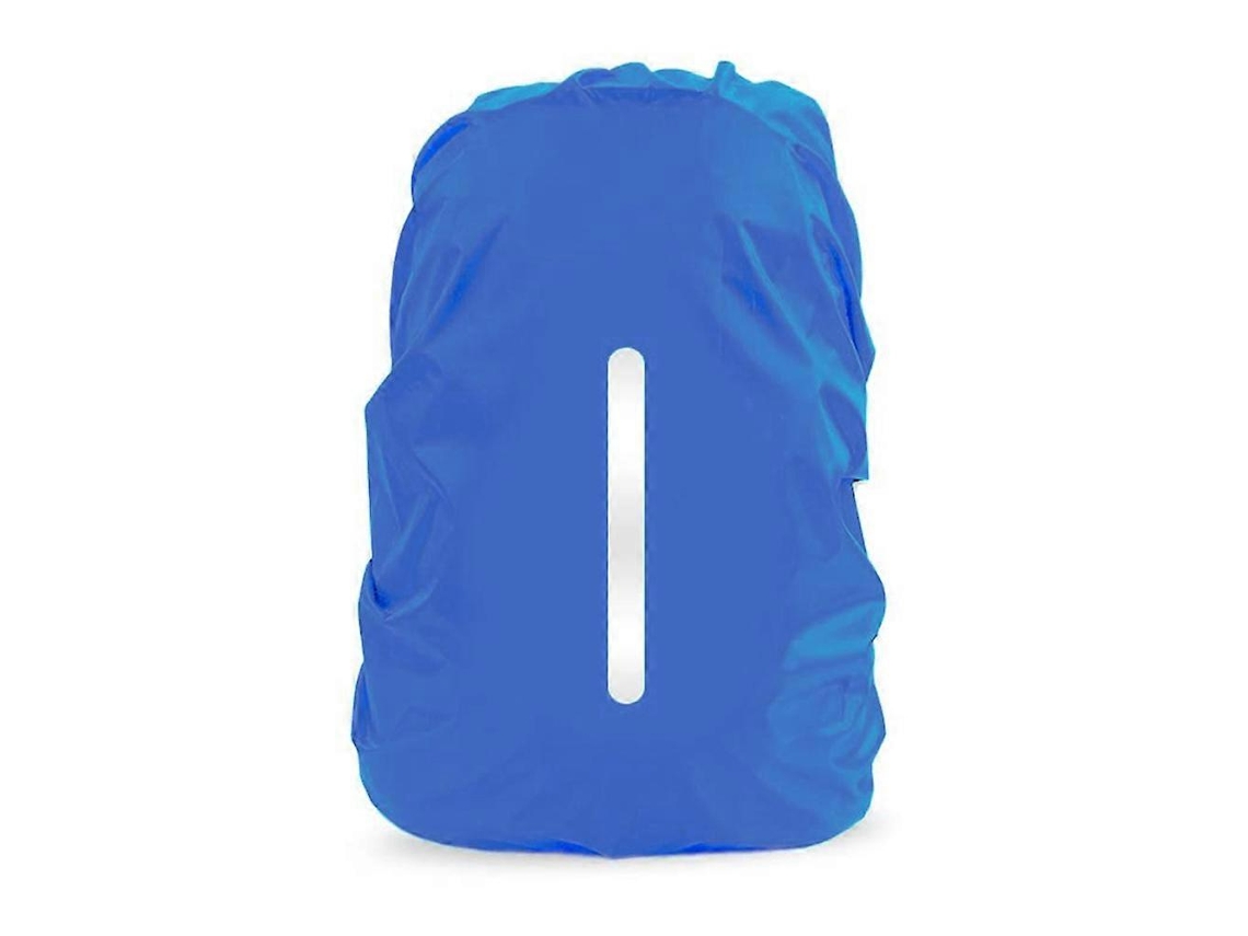 Capa Impermeável Para Mochila, Lurelia, G, Azul Royal, Poliéster, Faixa Refletiva, Dobrável E Portátil, Caminhada Viagem