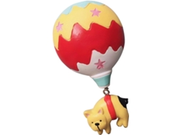 Ímã De Geladeira Gadpiparty Em Resina, Design Criativo De Balão Ar Quente Amarelo, Forte Aderência, Decoração Prática