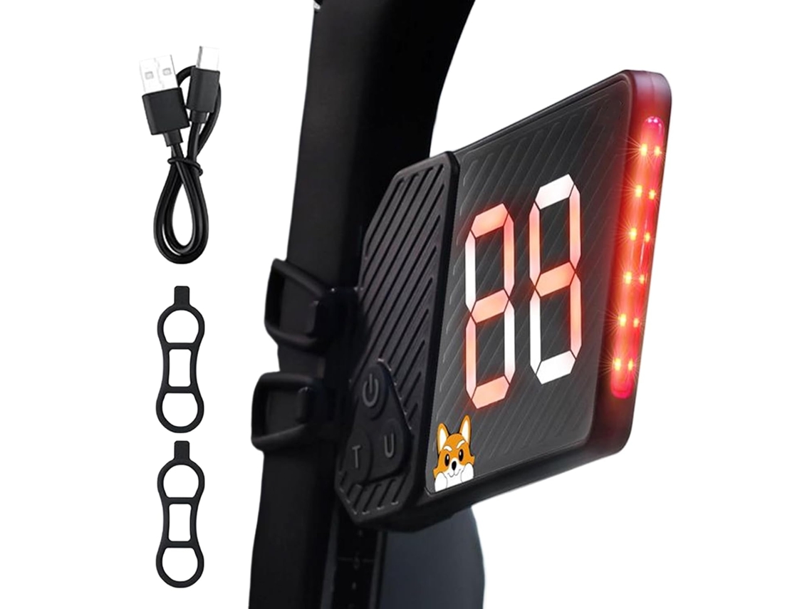 Luz Traseira Recarregável Para Bicicleta, Acessórios De Ciclismo,