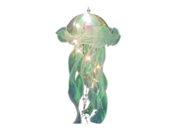 2026 lâmpada Medusa Portátil Luminosa Suspensa em Forma de Medusa: Luz Noturna Criativa para Decoração de Casa Verde