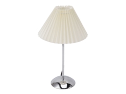 2026 lâmpada de Mesa Led para Quarto e Sala com Cortina Plissada, 3 Cores, Lâmpada de Noite de Metal