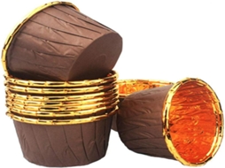 Formas para muffins e cupcakes Lurelia, pacote com 50 unidades.