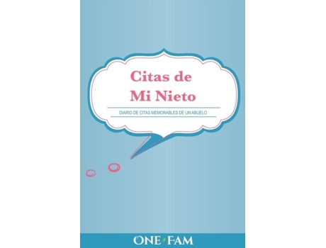 Livro Las Citas De Mi Nieto Diario De Citas Memorables De Un Abuelo De Onefam (inglês)