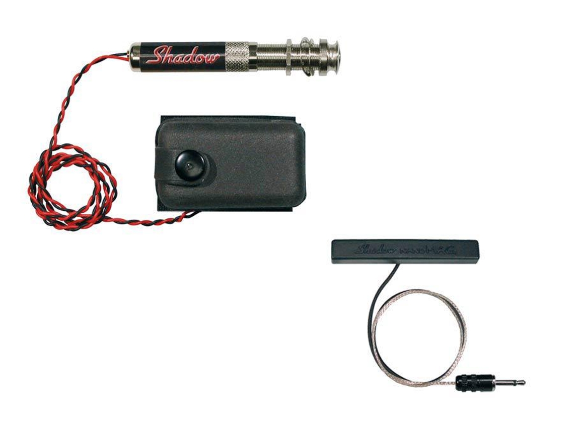 Shadow Préamplificador de Extremidade com Nmg Pu Violão Bateria de 9V