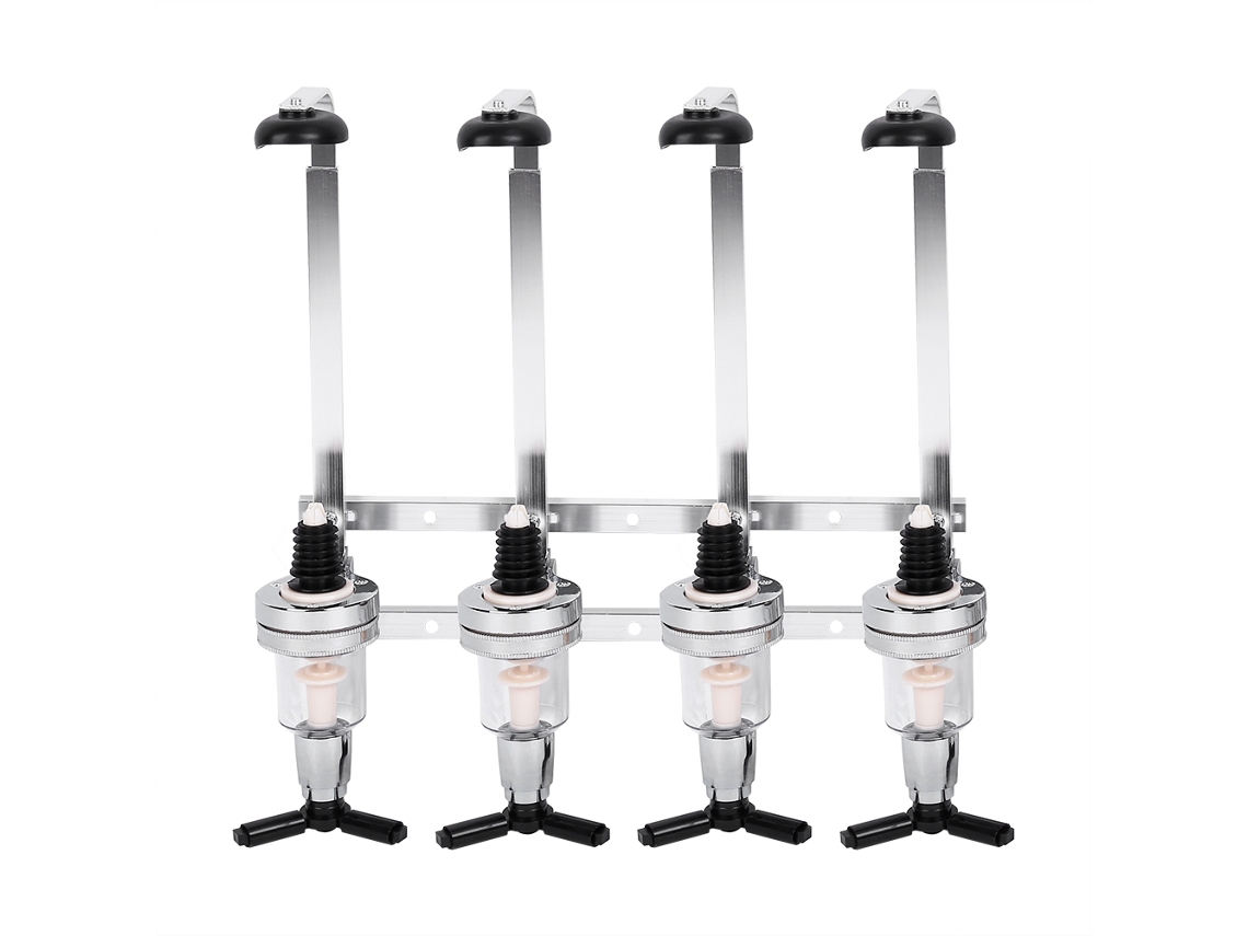 Laxiscreed Dispensador De Bebidas De Parede Com 4 Saídas Para Eventos E Bares Caseiros