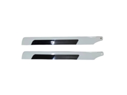 1 Par de Pás Principais em Fibra de Carbono Flyfun de 325 Mm para Helicóptero Rc MDUG