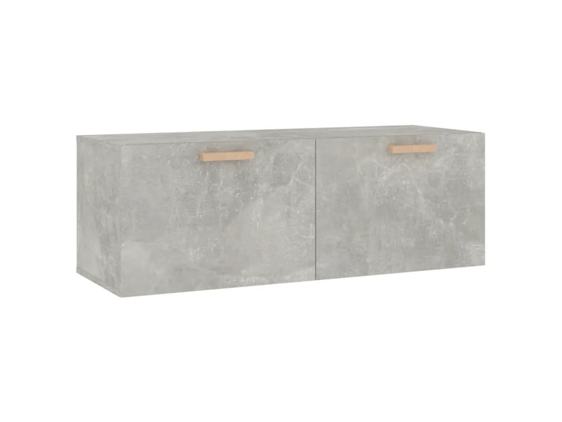 Wall Cabinet, Wall Cabinets Vidaxl Cinzeto Madeira Processada (n/a)