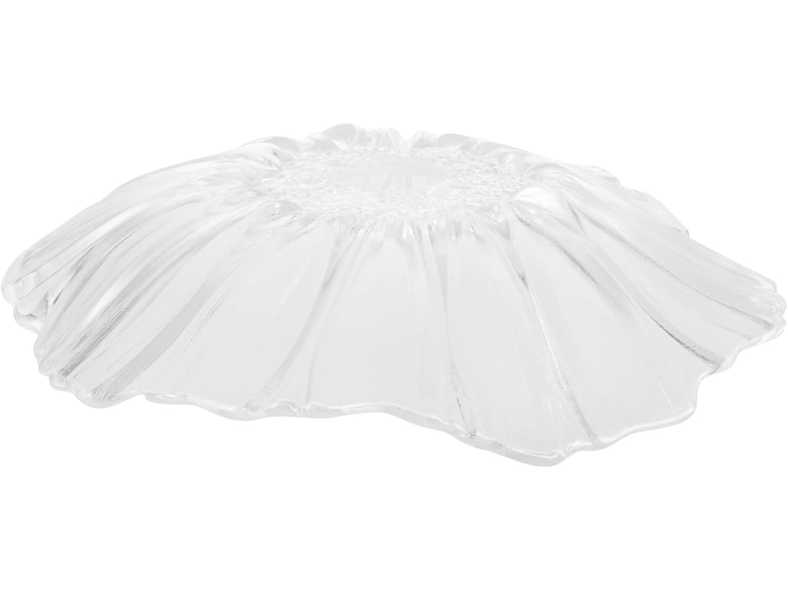 Lustre Decorativo Grande de Vidro Colorido para Sala de Estar, com Cúpula Suspensa. SFUSHOS