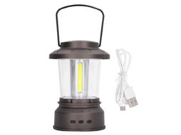 2026 lâmpada de Camping com Alto falante Bluetooth Ao Ar Livre Estilo Retro Luz Amarela Ip65 Usb 2 Modos